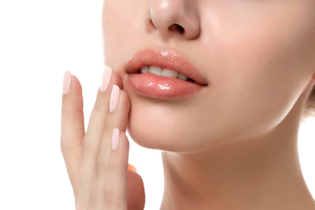Try a lip treatment at home to help with drying