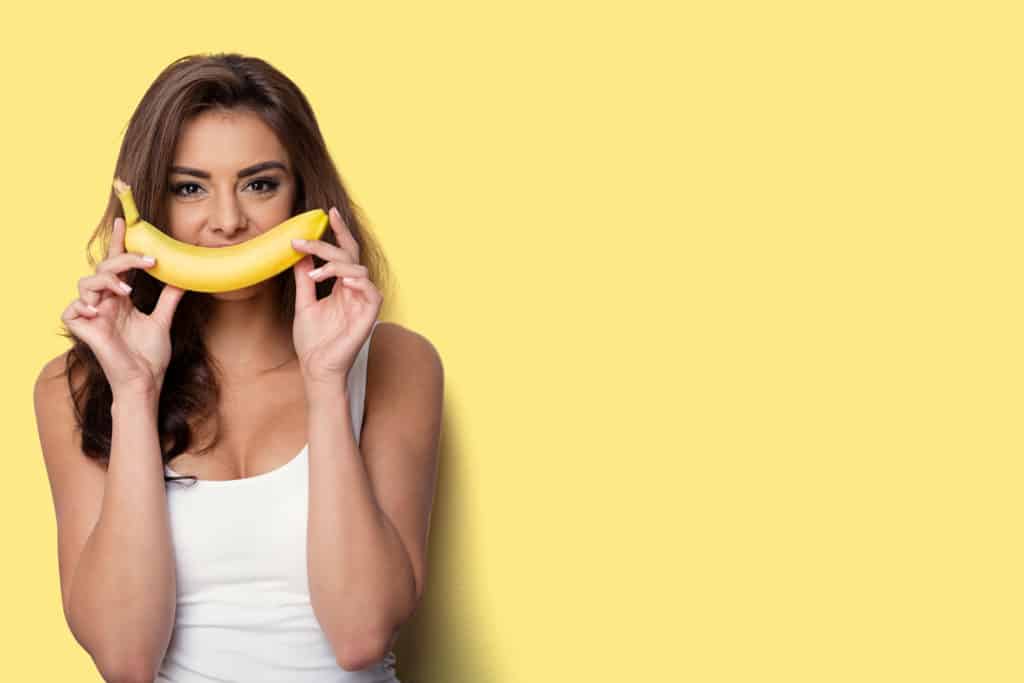 Banana contains mineral silica and is great for hair