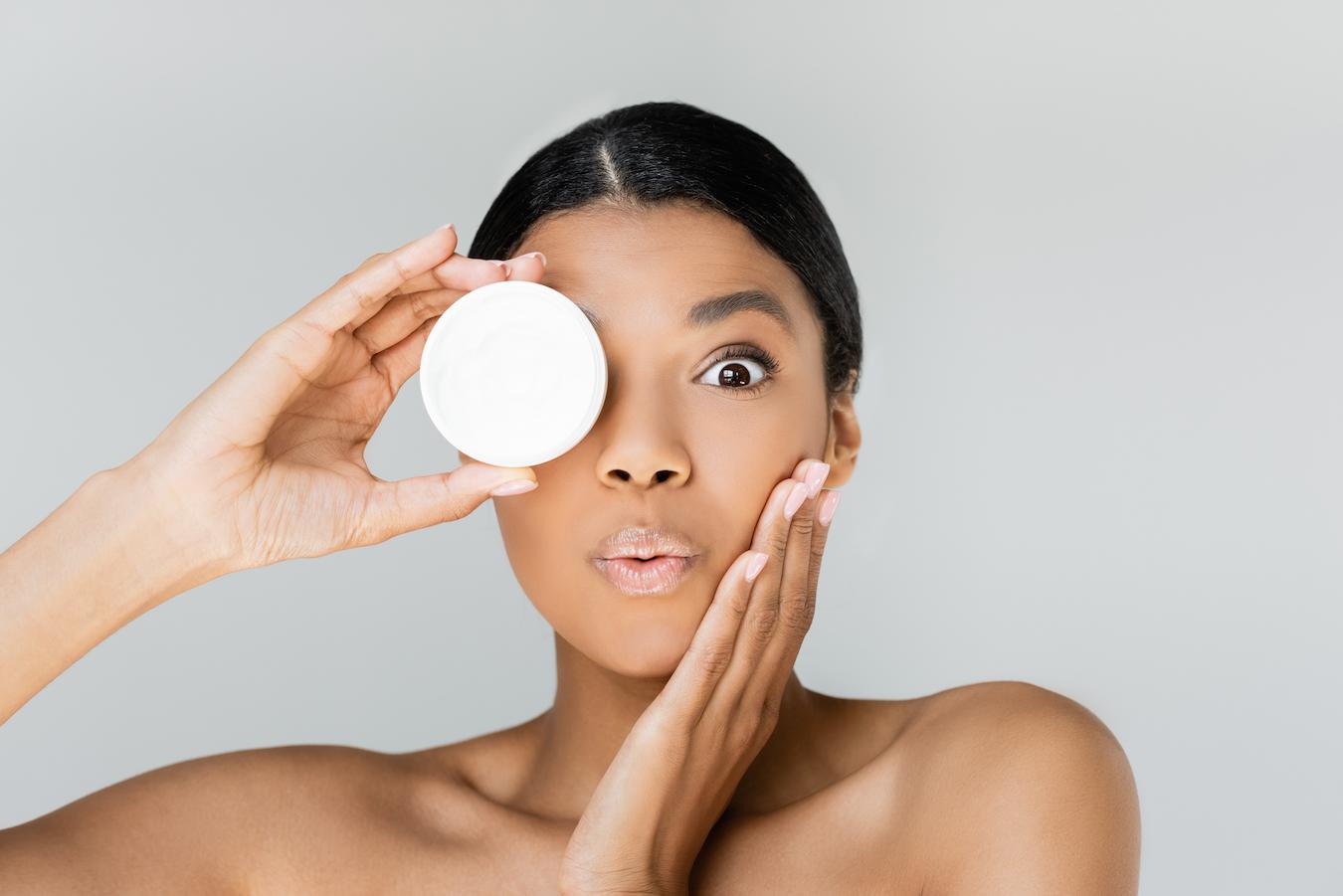 Eye creams treat the delicate skin around your eyes