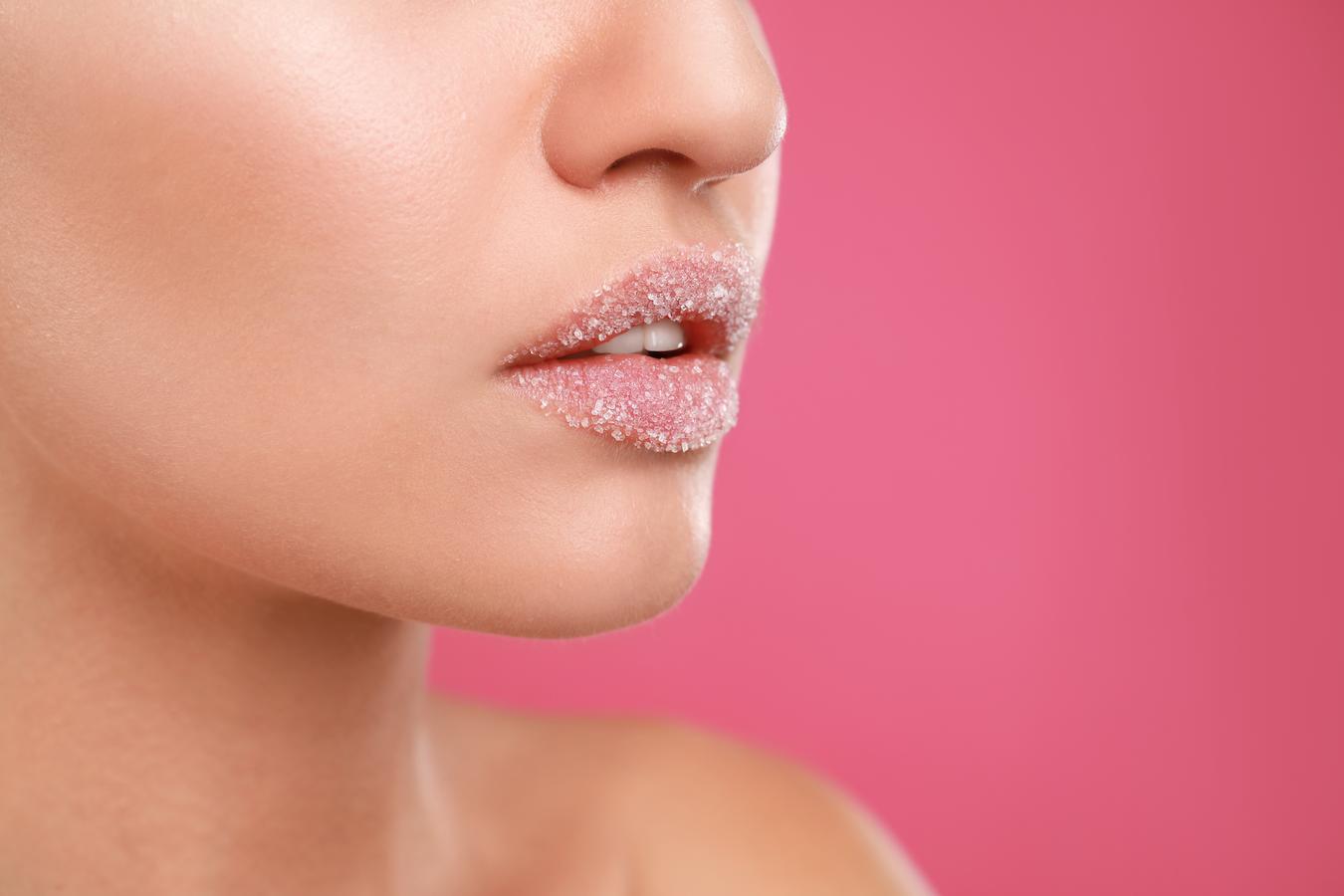 Gentle exfoliation should be a part of your skincare routine for plumper lips