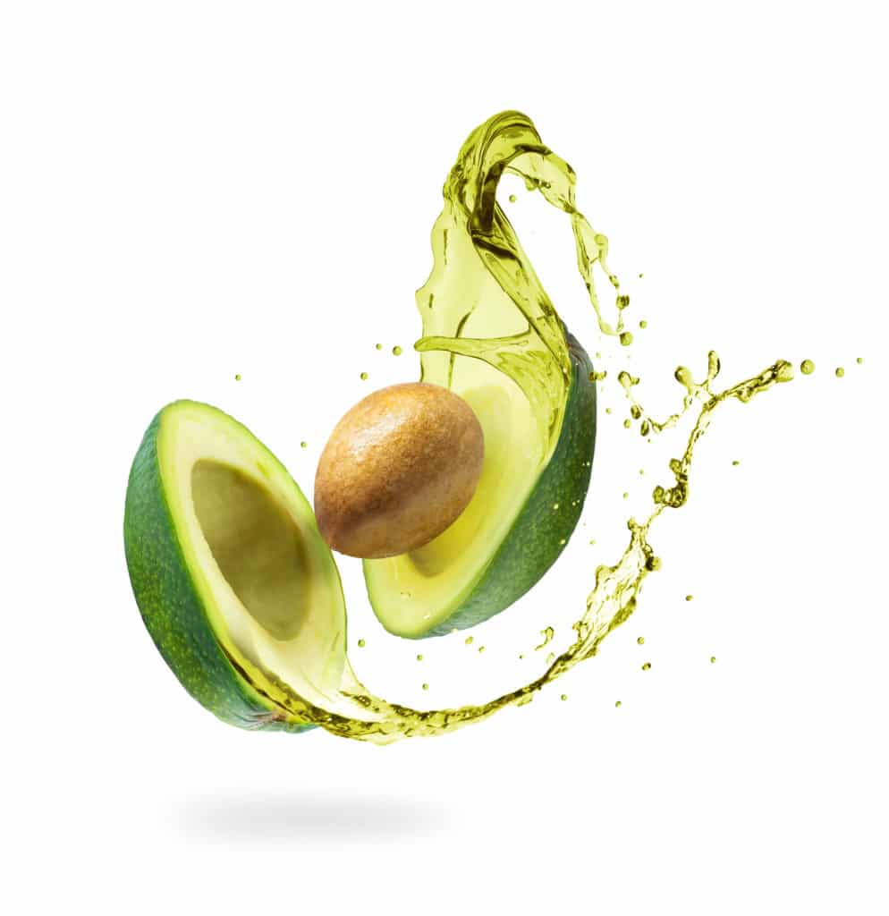 Nourishing avocado oil good for lips moisturization