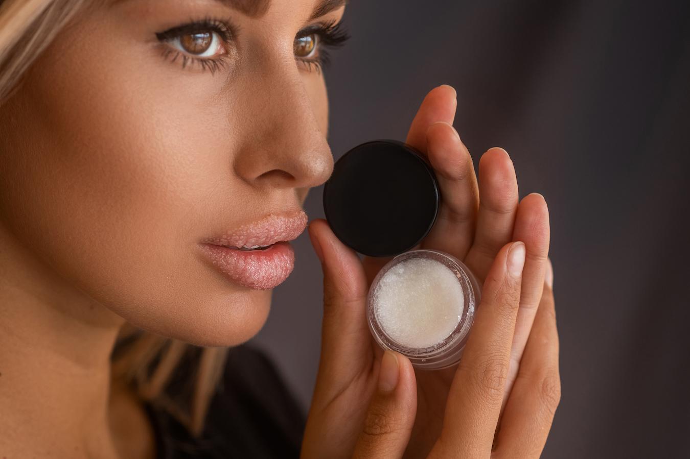 Use lip scrubs for healthy looking lips and to keep lips smooth